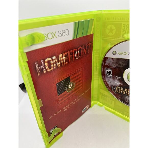 Homefront (Microsoft Xbox 360, 2011) CIB Complete Tested Game w/ Manual - Picture 2 of 7